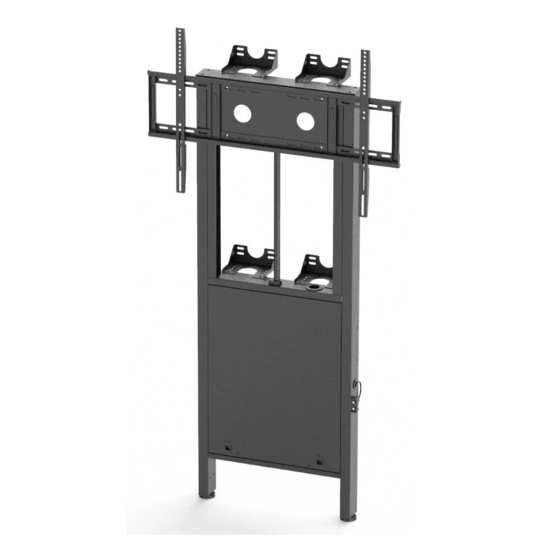 Yüksekliği ayarlanabilir Interactive Whiteboard Stand for Floor/Wall Montage Smart TV touch monitors