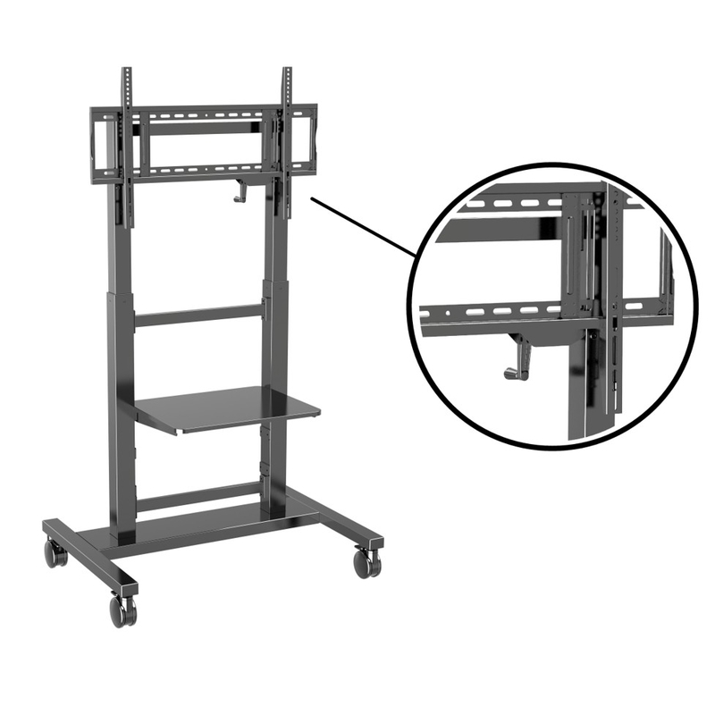 65 75 Inch Mobile Stand For Interactive Flat Panel Wall Mounted TV Mobile Bracket For Smart Board With Competitive Price 65 75 Inch Mobile Stand For Interactive Flat Panel Wall Mounted TV Mobile Bracket For Smart Board Rekabetçi fiyat ile akıllı kart için mobil destek