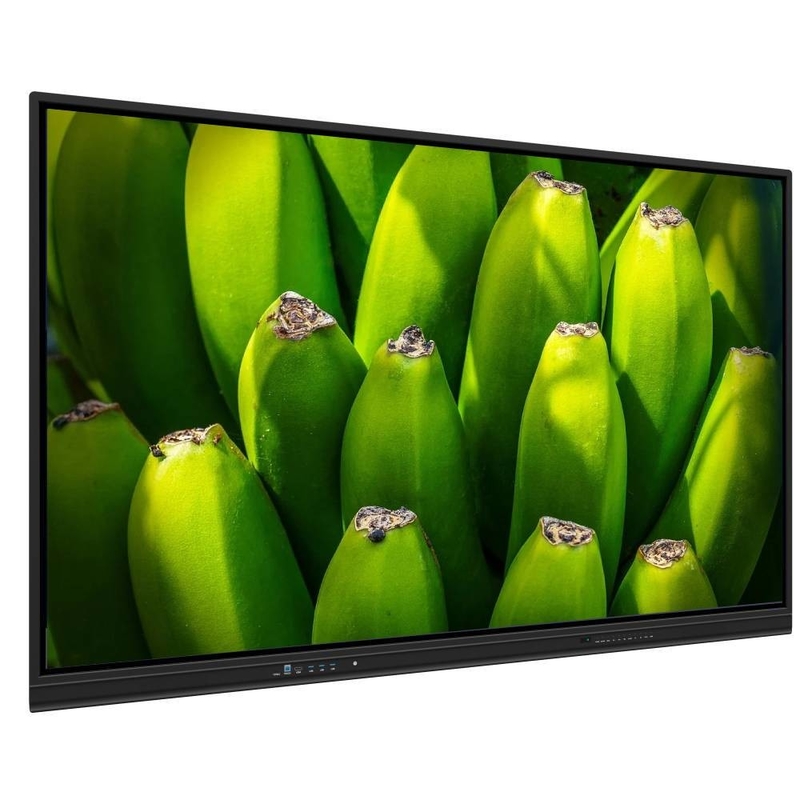 LCD Akıllı Tahta 75 86 Inç USB HDMI TYPE-C WIFI BT Hoparlörler Dahili Android PC Medya Oyuncusu Ders Sahne Salonu için