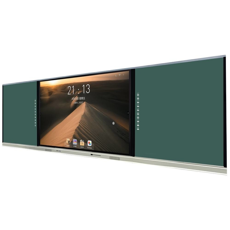 Akıllı Blackboard 75 86 inç Android Dokunmatik Panel Ekranı Geliştirilmiş etkileşim için Max. 4 veya 9 Ekran Destek