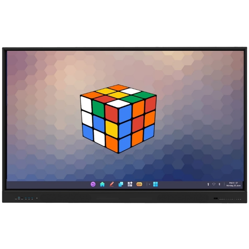 En Son Android 14 LCD Akıllı Yönetim Kurulu Eğitim İş Yeri İçin 75" Interaktif Düz Panel