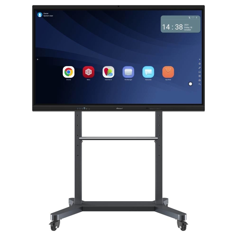 Duvar Montajı veya Mobil Stand Montajı Android Sistemi 13 veya 14 ile Interaktif Panel