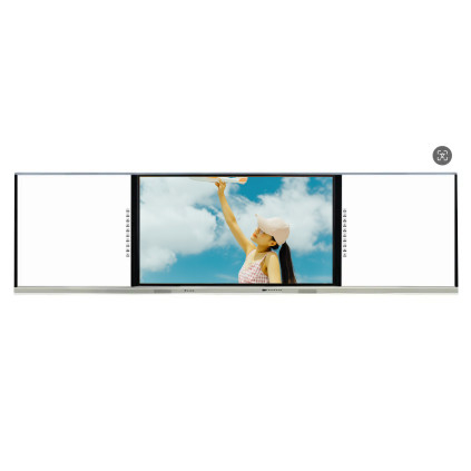 iBoard Eğitim Ekipmanı 75 86 inç Dijital Dokunmatik Ekran En İyi Akıllı Tahta Bağlantılı LCD Akıllı Tahta