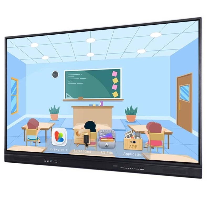 Max çözünürlüğü 3840X2160 Ders vermek için interaktif düz panel ekranı Sınıf deneyiminizi geliştirin