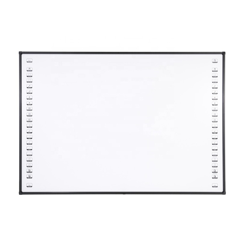 Windows / Android / Linux Uyumlu Yan Çubuğu ve Galvanizli Demir Yapraklı İnteraktif IR Whiteboard