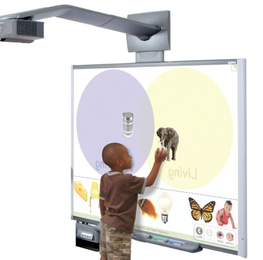 Özellik 5 Iboard Interactive Whiteboard'da Büyük Ekran Alanı ve Sınıf İşbirliği Desteği için Kızılötesi Teknoloji