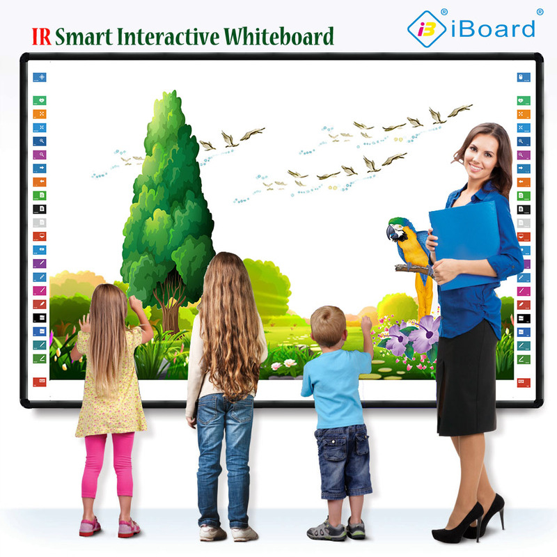 Güçlü yazılım ve CE/FCC/Rohs sertifikalarıyla çalıştırılabilir Multi Touch Interactive Projector Board