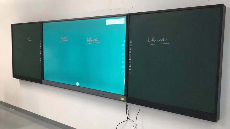 120 Nokta / İkinci İmleç Blink Hızı Yan Çubuğu ve Dokunma Tipi Nesneleri için İnteraktif Beyaz Tahta IR