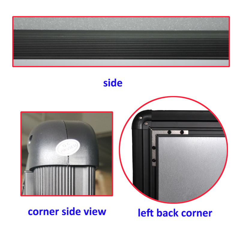 Gelişmiş yazma deneyimi için seçmeli yan çubuğu ve galvanizli demir levhası olan Nano Surface IR Interactive Whiteboard