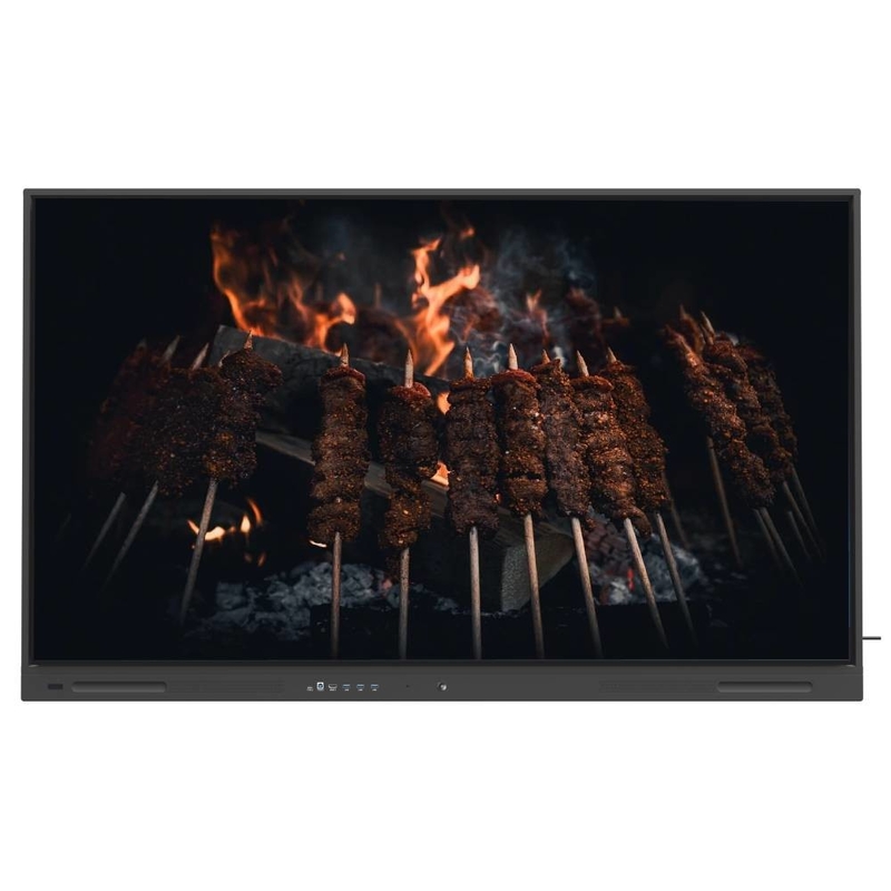 LCD Smart Board 65 75 86 Inch Çevrimiçi yükseltme 4K Dokunmatik Ekran Öğretim Araçları ile Yazılım Zoom Takımlar için toplantı öğretim kullanımı
