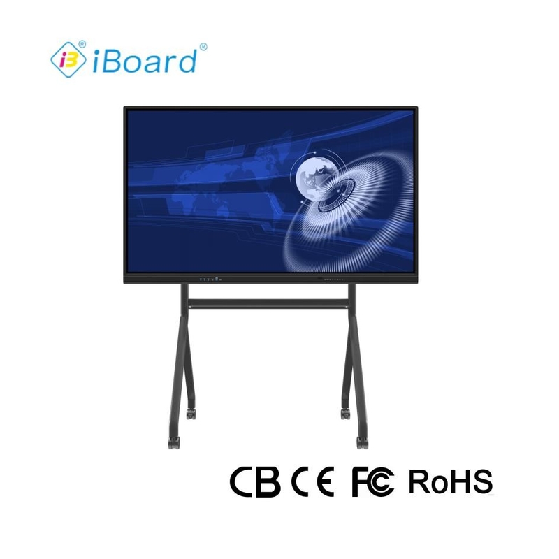 75 Inç Kızılötesi Dijital Whiteboard Dokunmatik Ekran Sınıf Toplantısı Reklamı için Etkileşimli Dokunmatik Ekran Monitörü