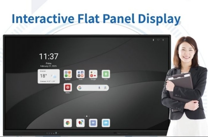 En son Android (32+512GB) 86 Inch Interactive Flat Panel For Class And Office