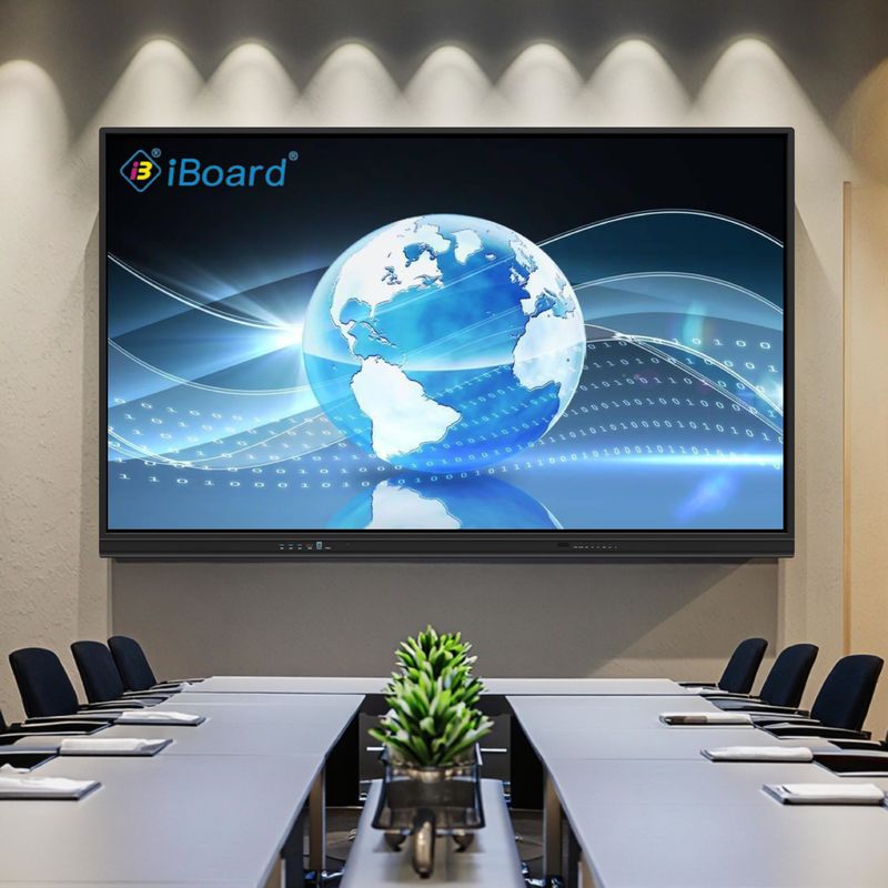 65 75 86 98 110 Inch 4K LCD Interactive Smart Board Dokunmatik Panel Sınıf için Akıllı Ekran Elektronik Kurul Öğretim için Dijital Akıllı Kurul