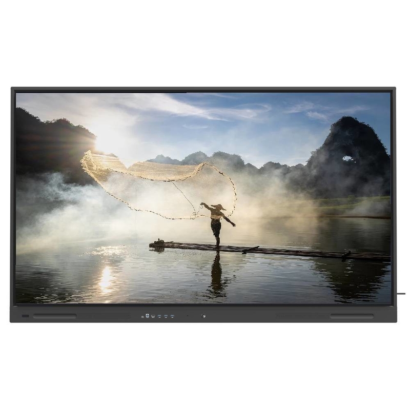 LCD Smart Board 65 75 86 Inch Android PC Bilgisayar Kızılötesi Dokunmatik Panel Toplantılar için yazılım ile Akıllı TV Board Okul öğretimi