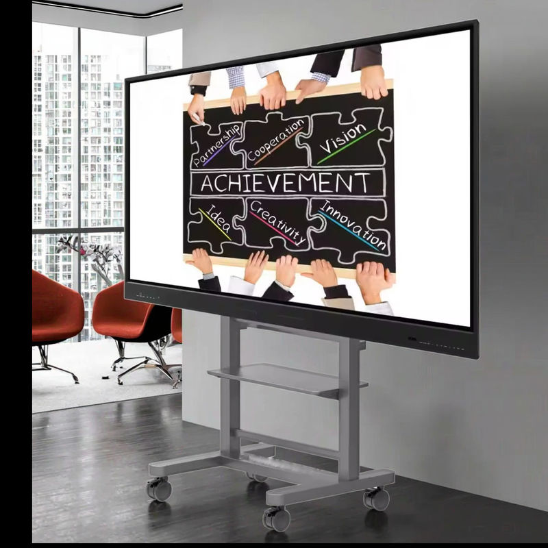 IBoard 4K 75 Inç Etkileşimli Ekran Eğitim Okul Öğretimi Etkileşimli Tahta Akıllı Tahta Dokunmatik Ekran Ekranı