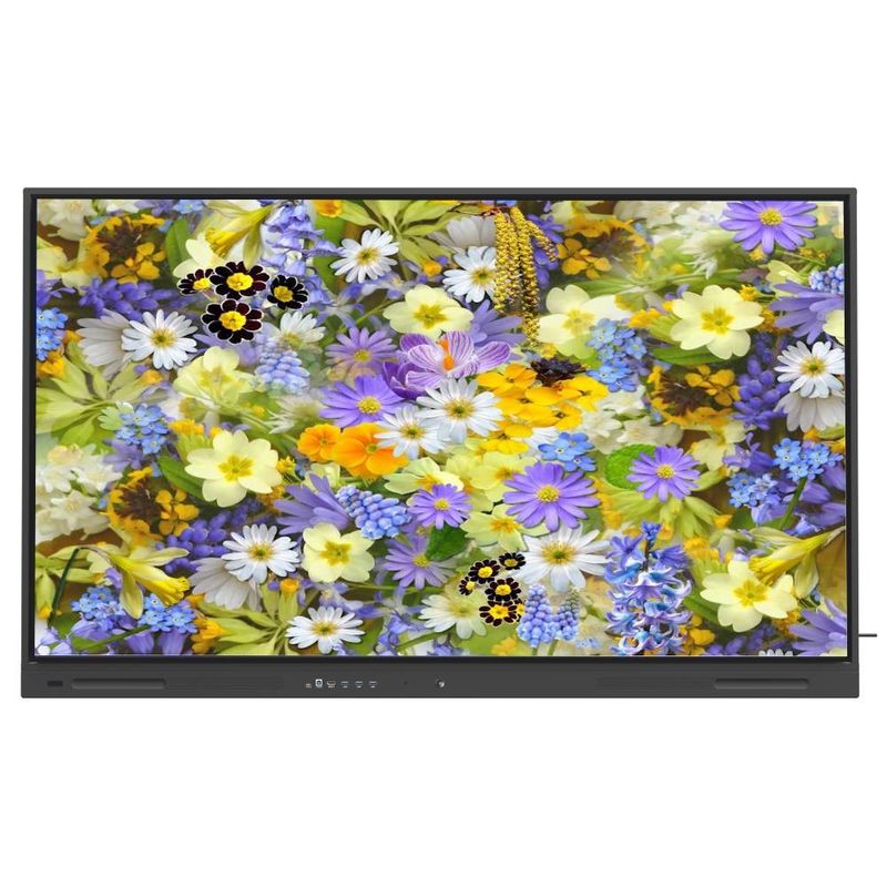 LCD Akıllı Kart Chromebook Mac Linux Windows Deneyimini Yükseltin HDMI USB VGA Çıktısı Wifi 65 75 86 Inch Panel için
