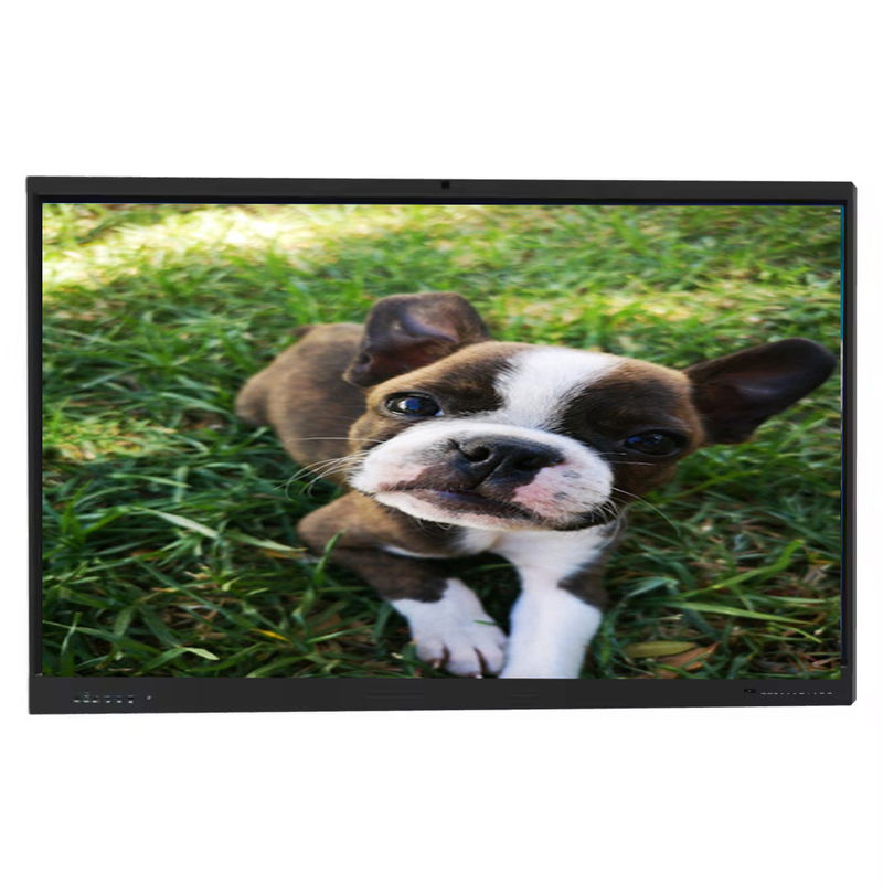 Akıllı Sınıf IR Çoklu Dokunmatik LCD Akıllı Tahta Eğitim İçin Interaktif Tahta 65 "75" 86 "98"