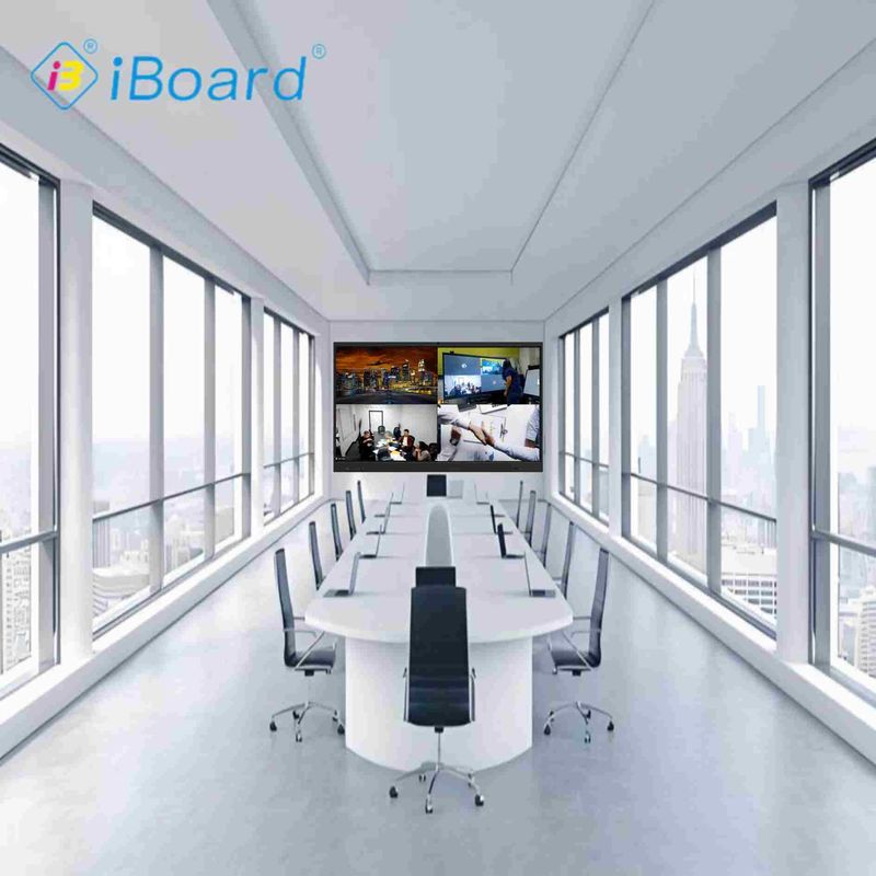 Iboard Yeni Ürün 98 " 4K Akıllı Ekran Etkileşimli Düz Panel Ekran Büyük Boyutlu Dokunmatik Ekran Görüşme Odası için Monitör