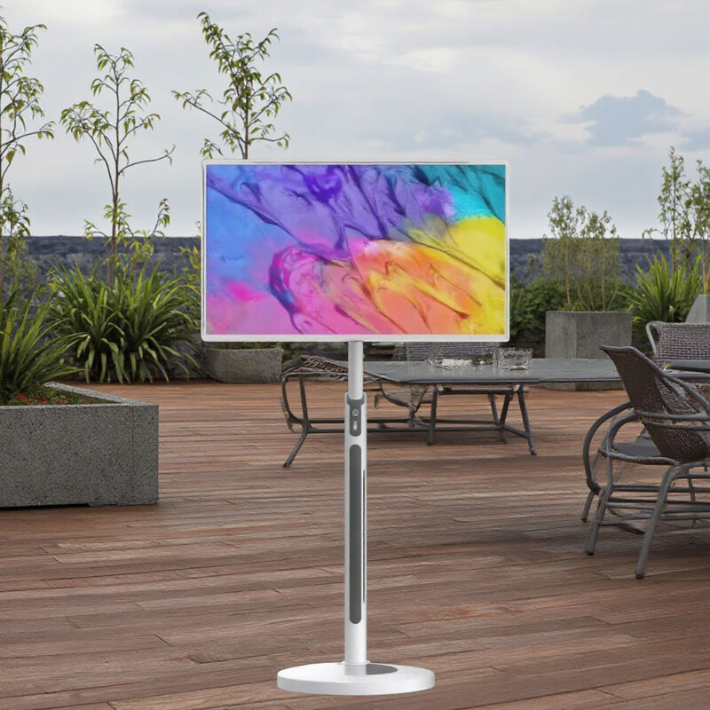 27 32 İnç Eğlence Amaçlı İnteraktif Akıllı TV Ekranı Taşınabilir Monitör Android 13 8+128gb Dokunmatik Ekran Dahili Kamera Pil Ömrü 5-6 Saat