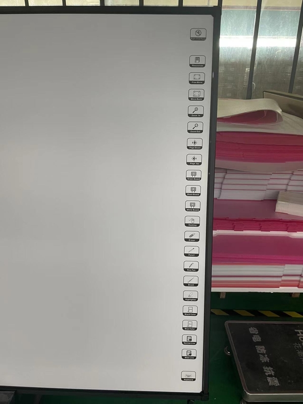 Fabrika Toptan Satış Yüksek Uyumluluklu IBoard Etkileşimli Beyaz Tahta Sınıf Öğretimi İçin Geniş Görüntü Açılı Etkileşimli Elektronik Beyaz Tahta