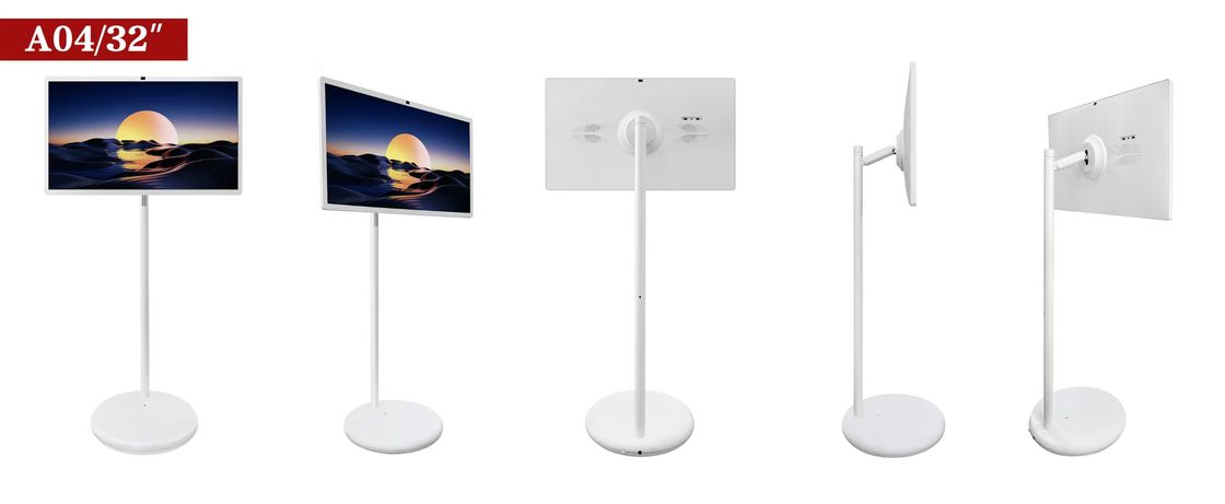 2006 yılından bu yana Fabrika Toptan Satış IBoard Interactive Whiteboard Touch Board LCD Smart Board 32 Inch With Built-In 13MP Camera 10-Point Touch Support With Battery Portatif Whiteboard Touch Monitor