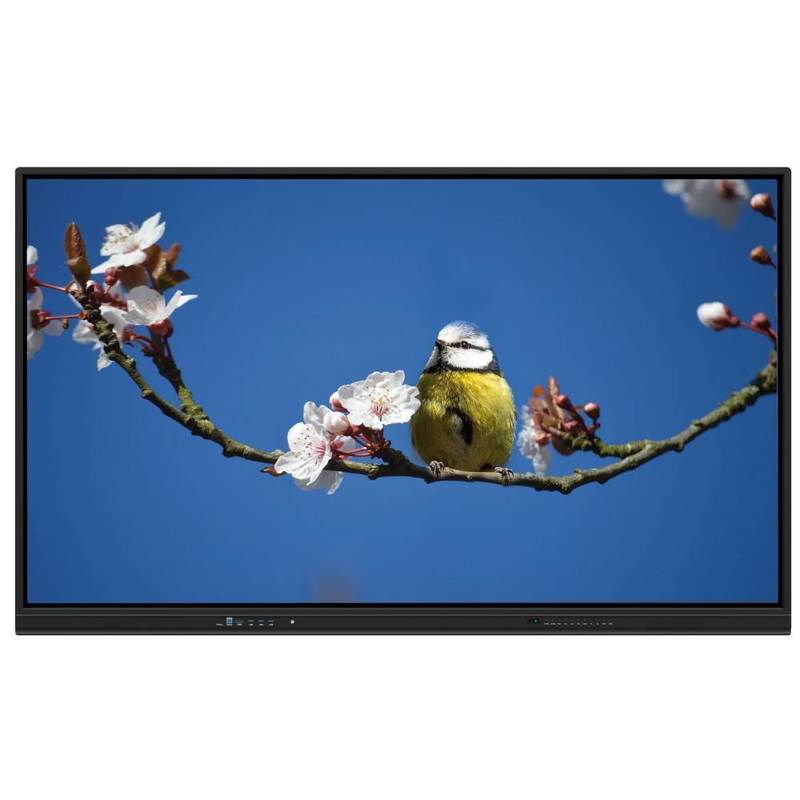 Kızılötesi Etkileşimli Tahta 86 98 Inç Büyük Ekran Android Monitör WIFI Kablosuz Paylaşım Projekör Panel Hoparlör Işık Sensörü Tempered Glass Eğitim İçin Dahili Ofis Öğretimi