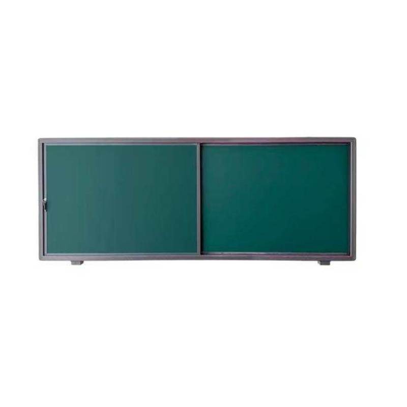 Akıllı Blackboard Sliding 75 86 Inch Panel Board Beyaz Yeşil Touch Panellerle Seçilebilir Duvar Montajlı Android Windows İşletim Sistemi Sınıf Toplantısı Ofisi için