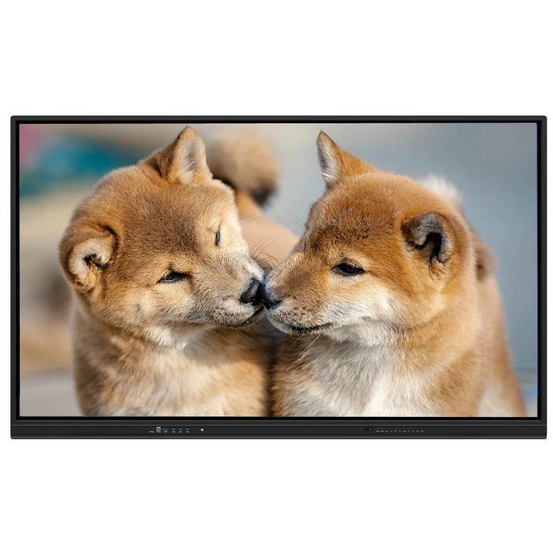 Okullar ve ofisler için Android 15 ve WiFi 6 ile 75 inçlik interaktif düz panel akıllı pano