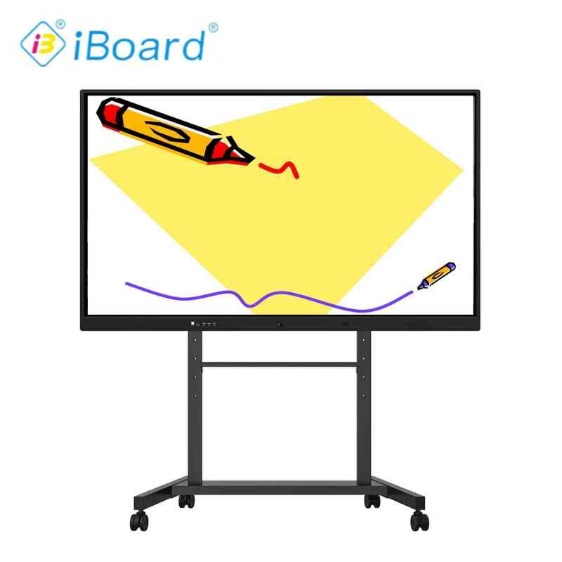 Eğitim için Android 14 4+32G ile 86 Inç Interactive Flat Panel Display Touch Smart Board