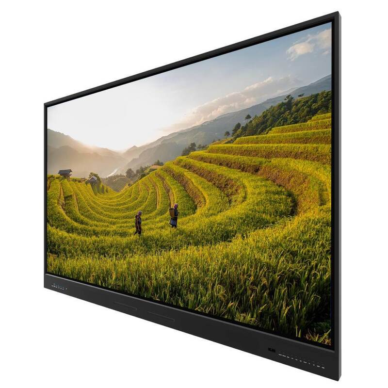 iBoard Çin 75 Inch LCD Akıllı Yönetim Kurulu Android PC Web Kamera Yazılımı AIO AI Panel