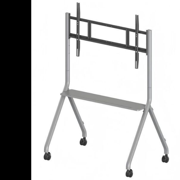 İnteraktif ekranlar için Mobil Stand Mobil TV Arabası 65-86 inç boyutuna uygun Akıllı TV