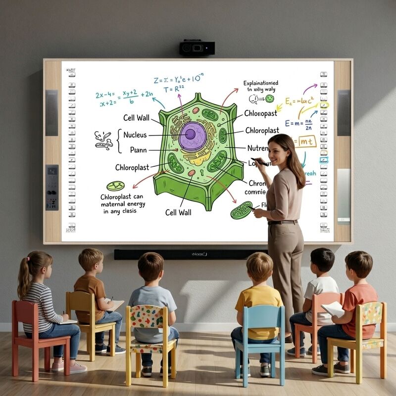 Iboard Interactive Whiteboard 20 dokunma noktasına kadar destekler İletişim sağlayan iki taraflı hızlı tuşlar