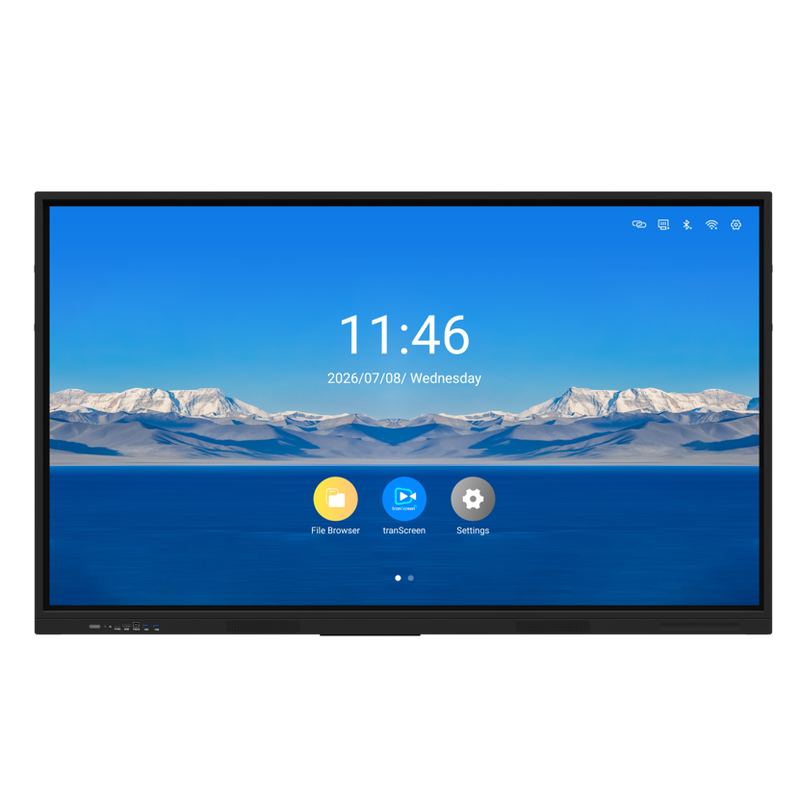 86 inç Fabrika rekabetçi fiyat 4K Eğitim ve Konferans için Etkileşimli Tahta