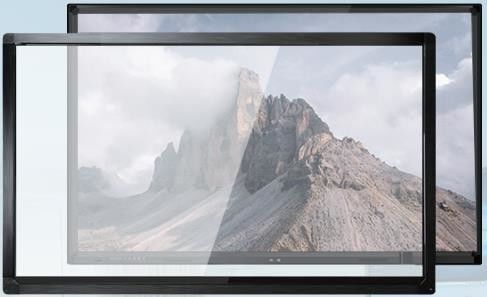 19"65"75"86" Çoklu IR Dokunmatik Ekran Çerçeve Üstleşme Akıllı TV İletişim Monitörü İçin Etkileşimli Ir Çerçeve