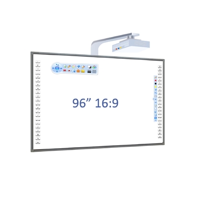 84/87/92/98 Inç 10 Nokta Kızılötesi Parmak Çoklu Dokunma Etkileşimli Elektronik Whiteboard Öğretim için Akıllı Tahta Toplantısı