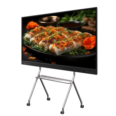 İnteraktif Whiteboard Düz Panel Akıllı Dokunmatik Monitörler TV 4K Ultra HD Ekran İşletme ve Öğretim için Hepsi Birde Bilgisayar