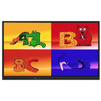 EDLA Google Sertifikalı Android 13 16+256G Wifi Bluetooth 50 Dokunma Noktası Duvar Montajlı Annotasyon Yazılımı Okullar İçin