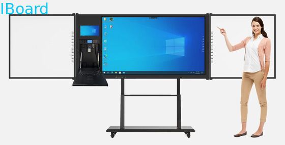 Eğitim için 20 Dokunmatik Noktalı ve Dahili Hoparlörlü 4K Ultra HD Etkileşimli Düz Panel