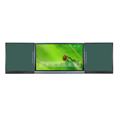 86 98 Inch 1+2 Android OPS PC Optional Ram And Rom Interactive Intelligent Blackboard Okul Eğitimi için Ofis Eğitimi Zoom Takımları ile Toplantı uygulamaları