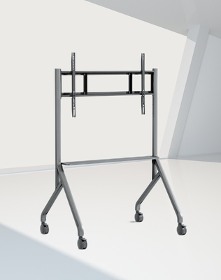IBoard 55-86 Inch Mobile TV Bracket Yer Durağı TV Trolley Araba Tekerlekli Hepsi Birlikte Ekran
