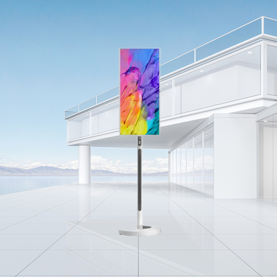 32 inç 8+128gb Android 13 Akıllı Dokunmatik Ekran Reklam Monitörü Taşınabilir Döner İçeri Batarya Akıllı Taşınabilir Televizyon