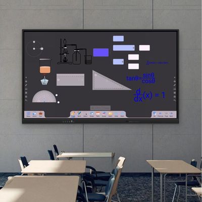 65 inçlik LCD Öğretim Tacı MultiTouch Etkileşimli Ekran Akıllı Taç Etkileşimli Taç Elektronik Taç