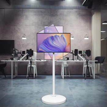 Gelişmiş deneyim için Android işletim sistemi ve dönen ekran ile interaktif 32 inçlik dokunmatik ekran Kiosk