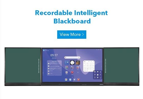 IBoard Fabrikası Doğrudan Üniversite Okulu Etkileşimli Akıllı Siyah ÇakılTablo Marker Kalem Beyaz Tablo Yeşil Tablo Dokunmatik Panel Ekran 75 86 98 Inç Eğitim İçin Etkileşimli Düz Panel IR Sideboard ile