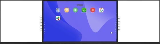 iBoard Factory Android 14 8+128G Yüksek Kontrastlı 1200:1 Ve İmleç Hızı 100 Dot/S 20 Ekran Paylaşımı Desteklenen Dokunma Noktası Etkileşimli Beyaz Taş