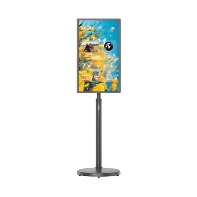 Dokunmatik Ekran Kiosk 32 Inç Akıllı Televizyon Kablosuz Hareketli Taşınabilir Android Şarj edilebilir Televizyonlar Dokunmatik Ekran LCD Akıllı Mobil Mini TV Ekranı