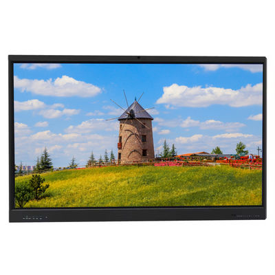 LED Interactive Smart Board 65 Inch 4K UHD Ekranı Touch Android 14 Dahili Kamera Mikrofon PC Hoparlörü WiFi Okul Öğretimi, Konferans ve Ofis Kullanımı için Mükemmel