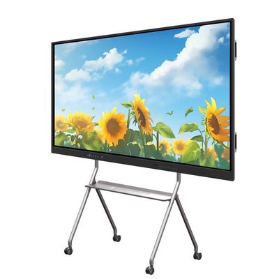 Büyük 98 110 İnç LCD Akıllı Tahta Toplantılarınızın Tüm Potansiyelini Ortaya Çıkarın 50.000 saat Ömür Boyu Etkileşimli Beyaz Tahta Üstün İşbirliği Çözümü ve Yazılımları