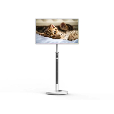 Dokunmatik Ekran Kiosk 32 Inch Android 8+128G 13MP Kamera Hoparlörü Şarj edilebilir Pille Yapılandırılmış KTV Bar Gösteri Ofisi için Döner Monitör