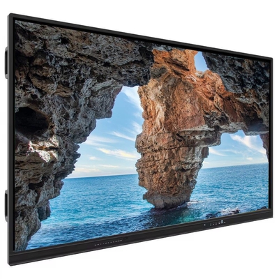 Yüksek Kaliteli Interaktif Tahta 4+32g 8+128g Eğitim Akıllı Tahta Mavi Karşıt Işık Cam Düz Panel Interaktif Tahtalar